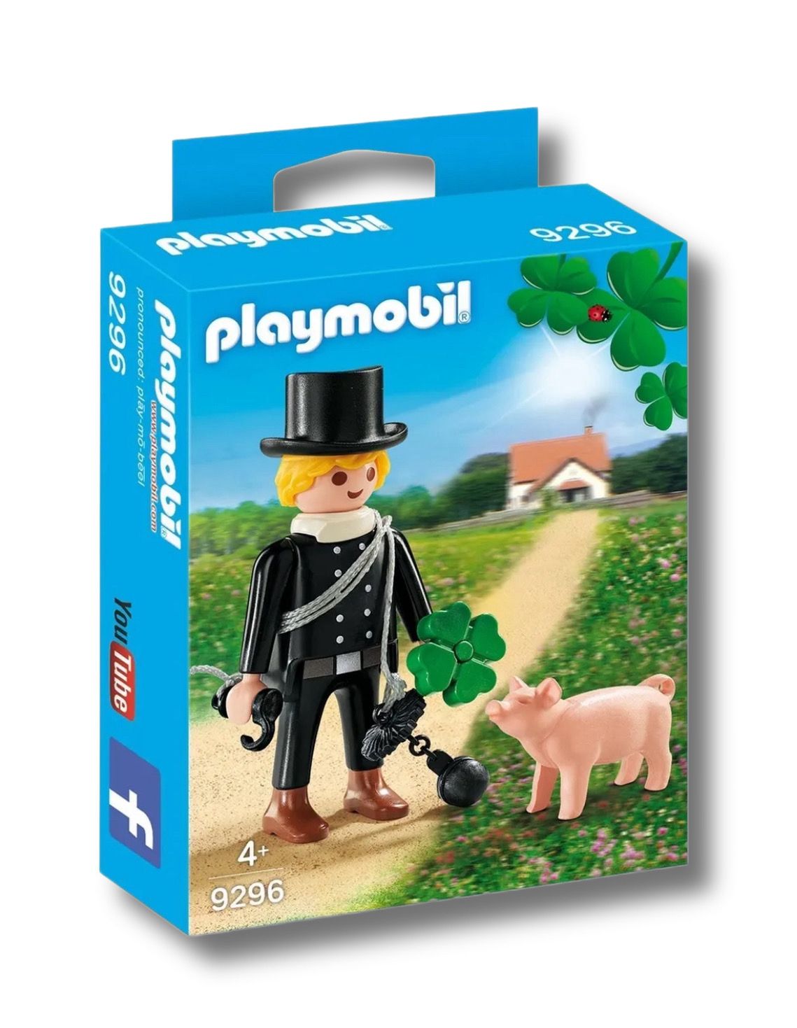 Playmobil 9296 Schornsteinfeger mit Glücksschwein