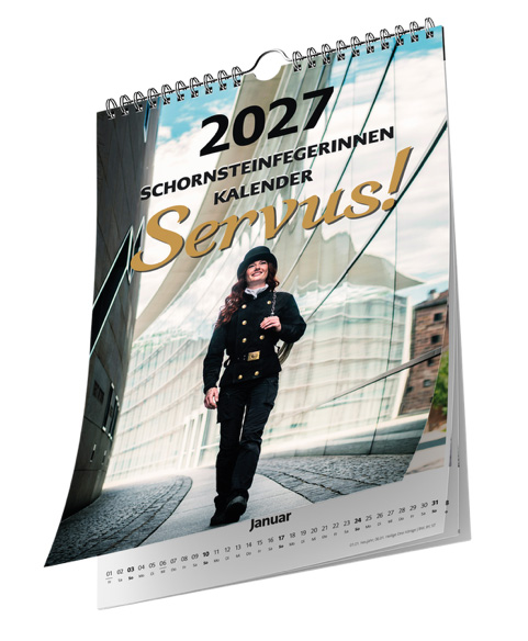 Schornsteinfegerinnen-Kalender 2027 (Abverkauf)