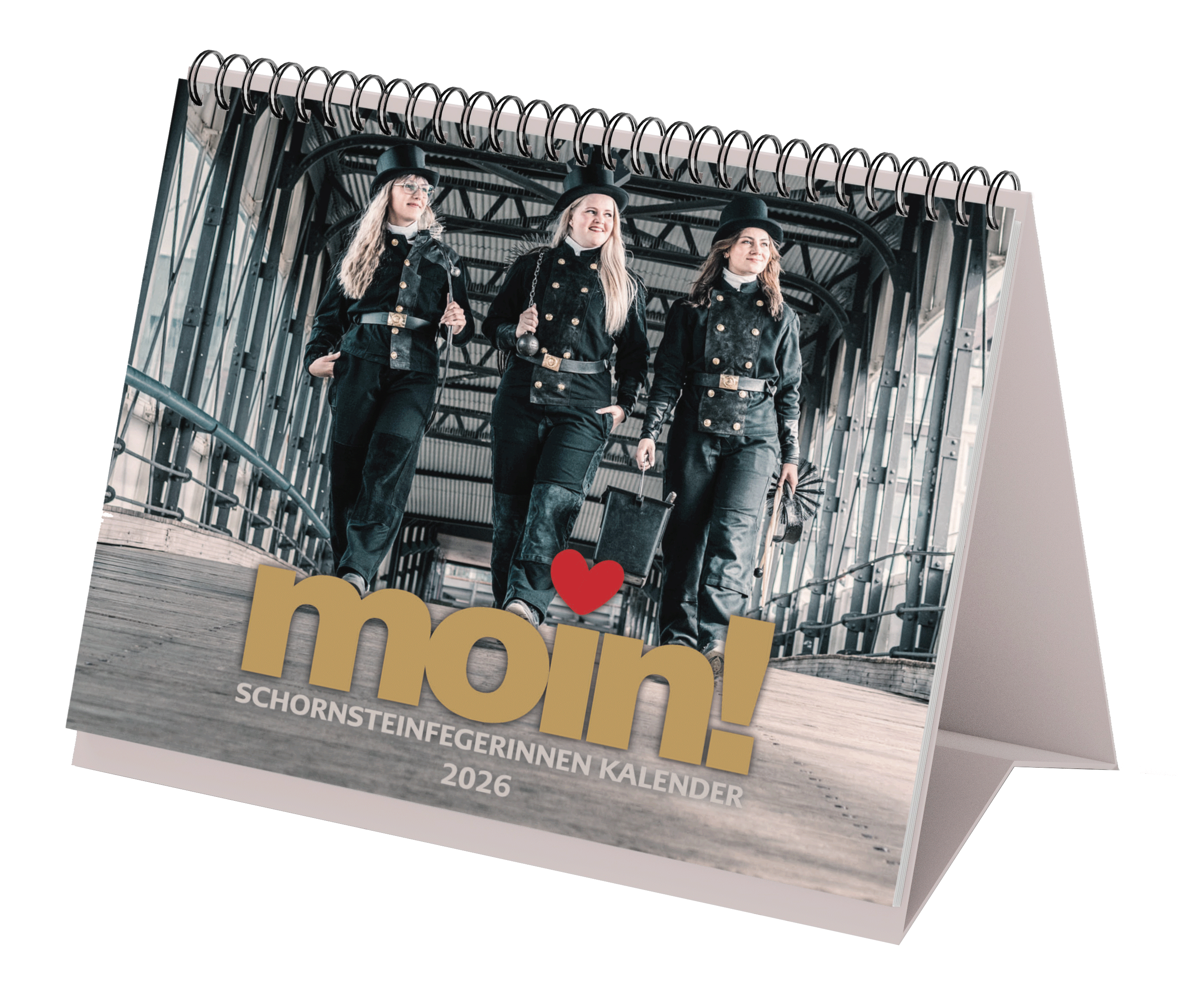 Schornsteinfegerinnen-Tischkalender 2026