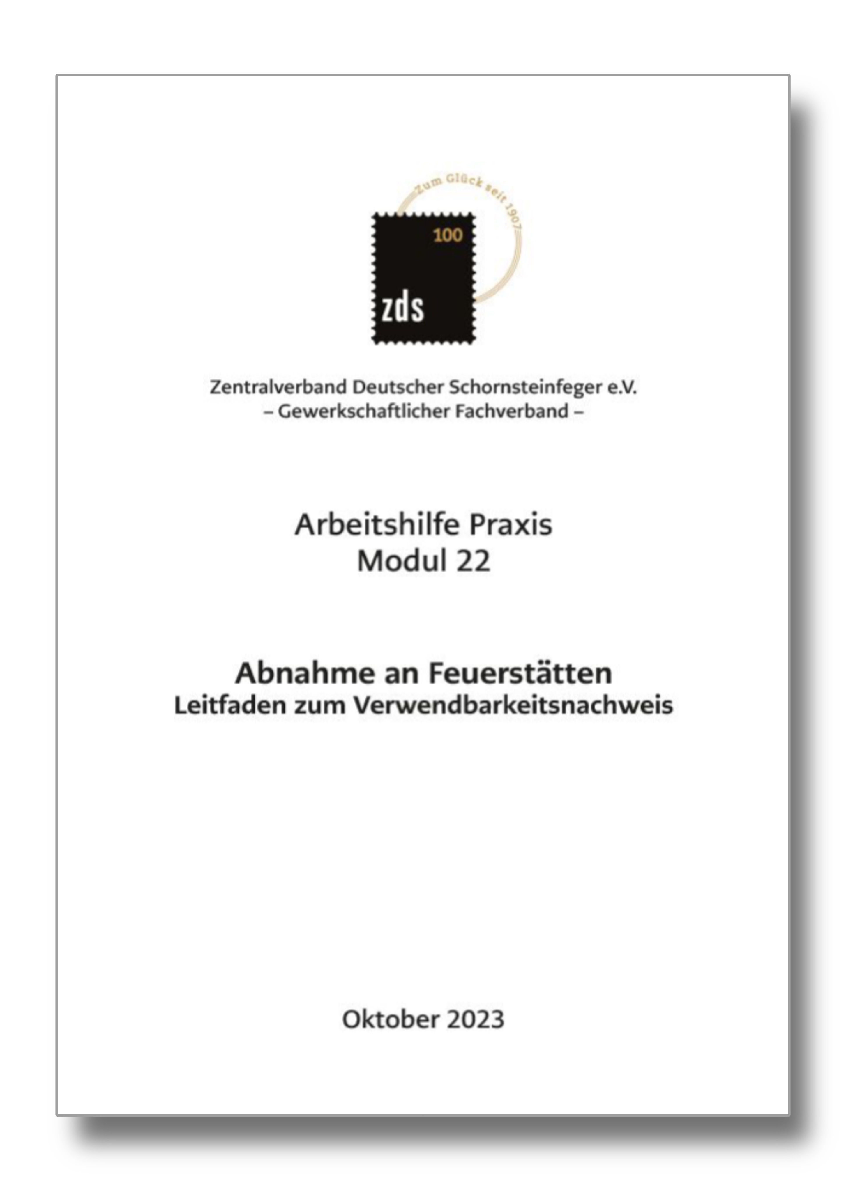 ZDS AH P Modul 22* – Abnahme an Feuerstätten - Arbeitskarte