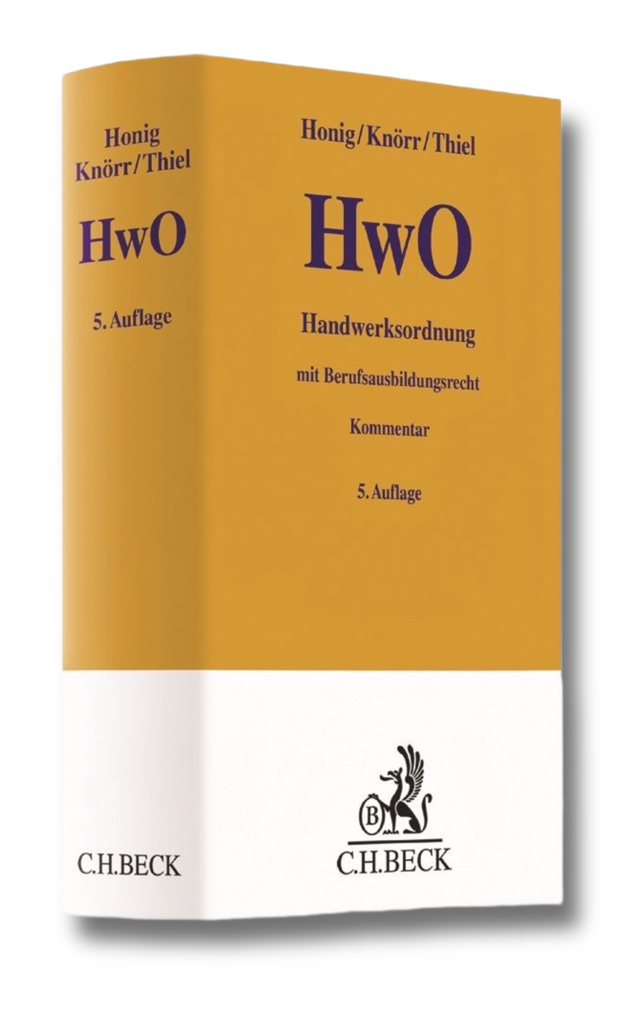 Handwerksordnung: HWO (5.Auflage)