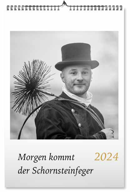 Kalender "Morgen kommt der Schornsteinfeger" 2024