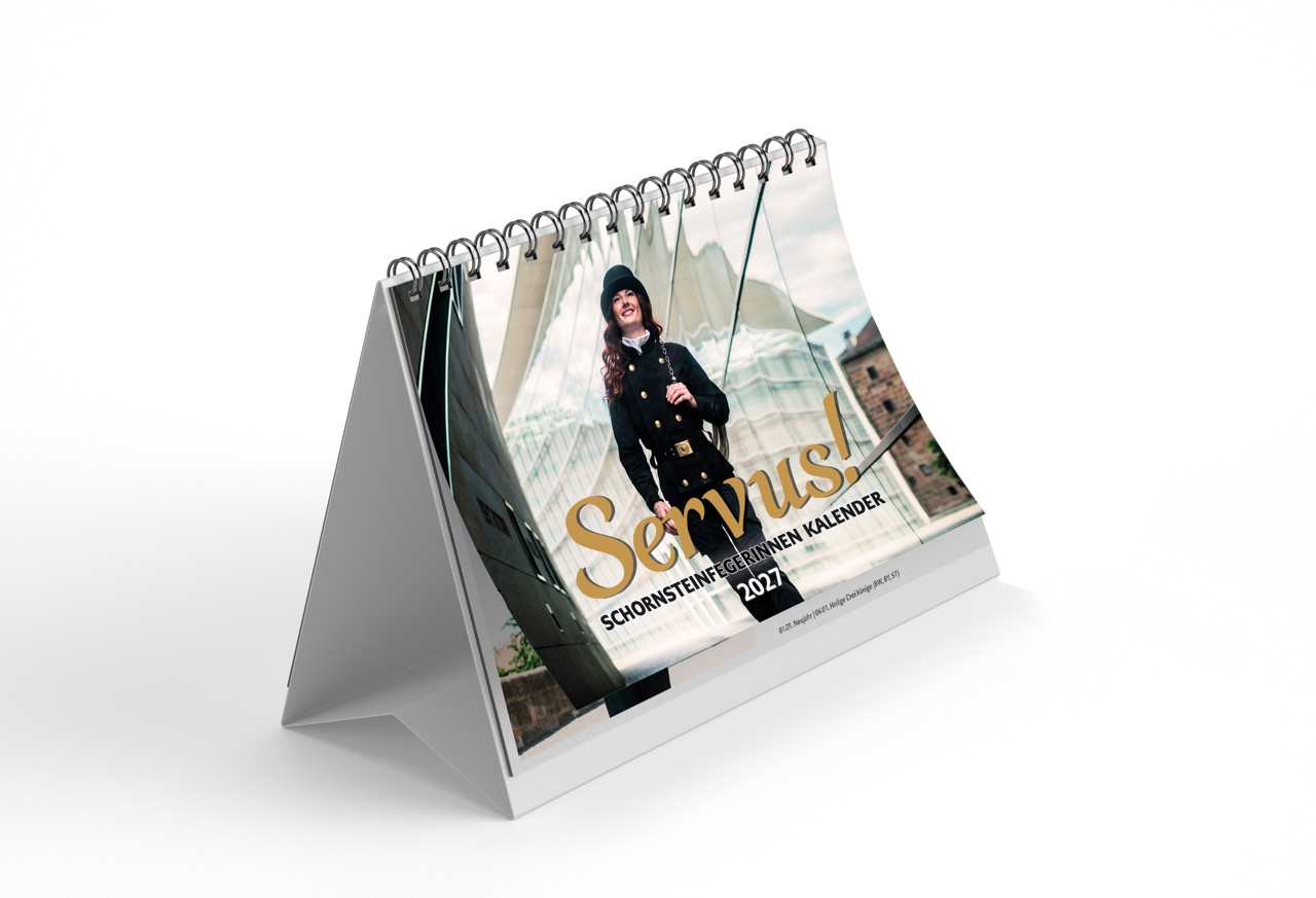 Schornsteinfegerinnen-Tischkalender 2027